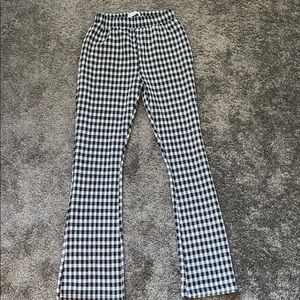 checkered pants